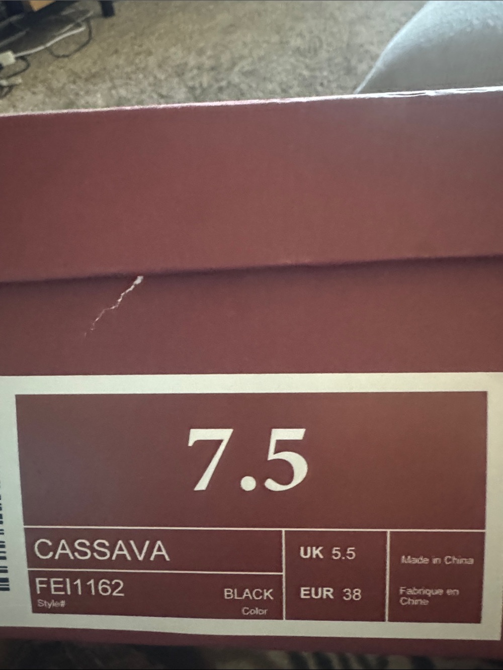 Cassava Women’s Heels in Black - Size 7.5